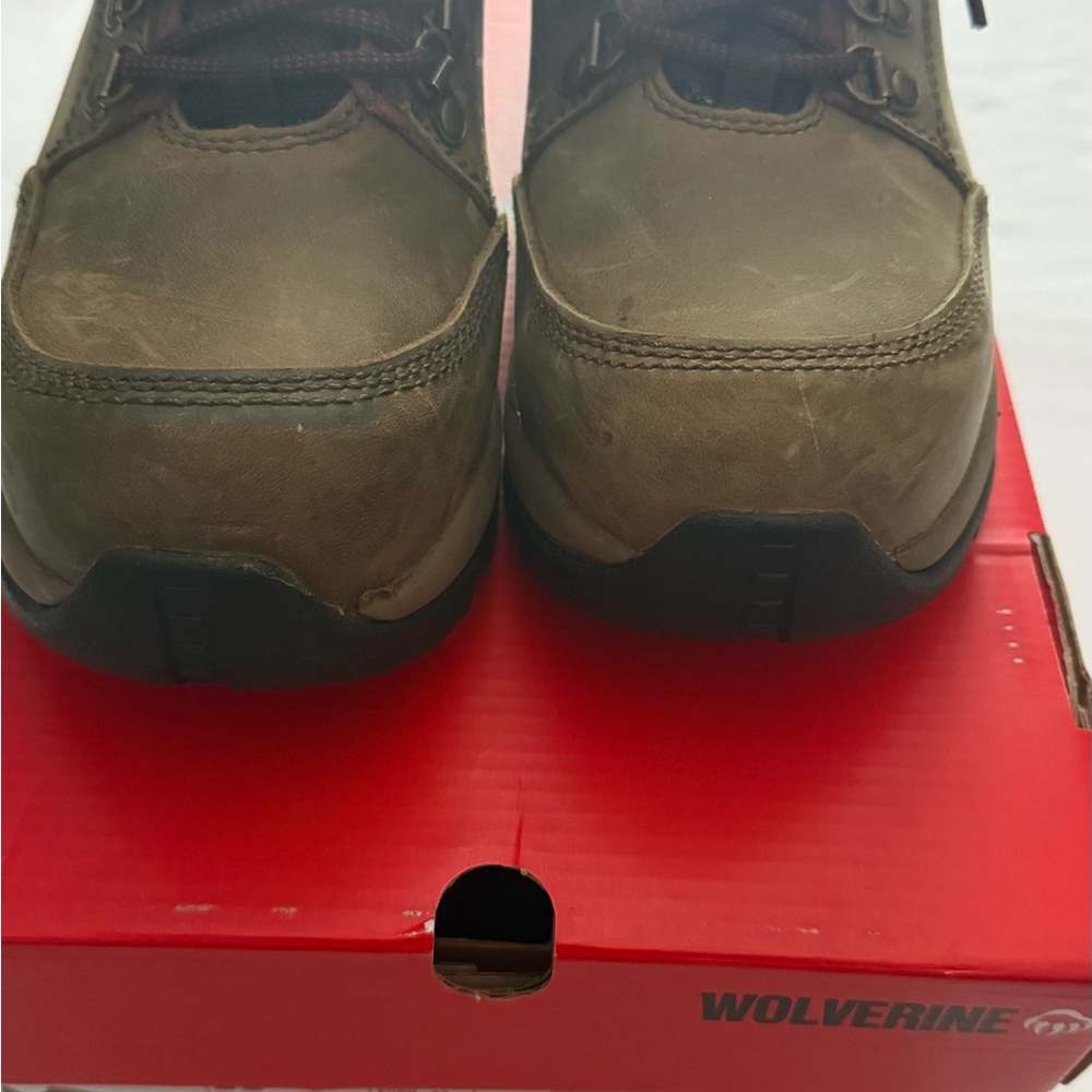 Wolverine Brown women’s‎ work shoes - Picture 2 of 8